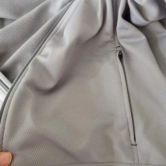 Under Armour Lightweight Full Zip Jacket Gray Men Size L Training Athletic - Picture 13 of 13